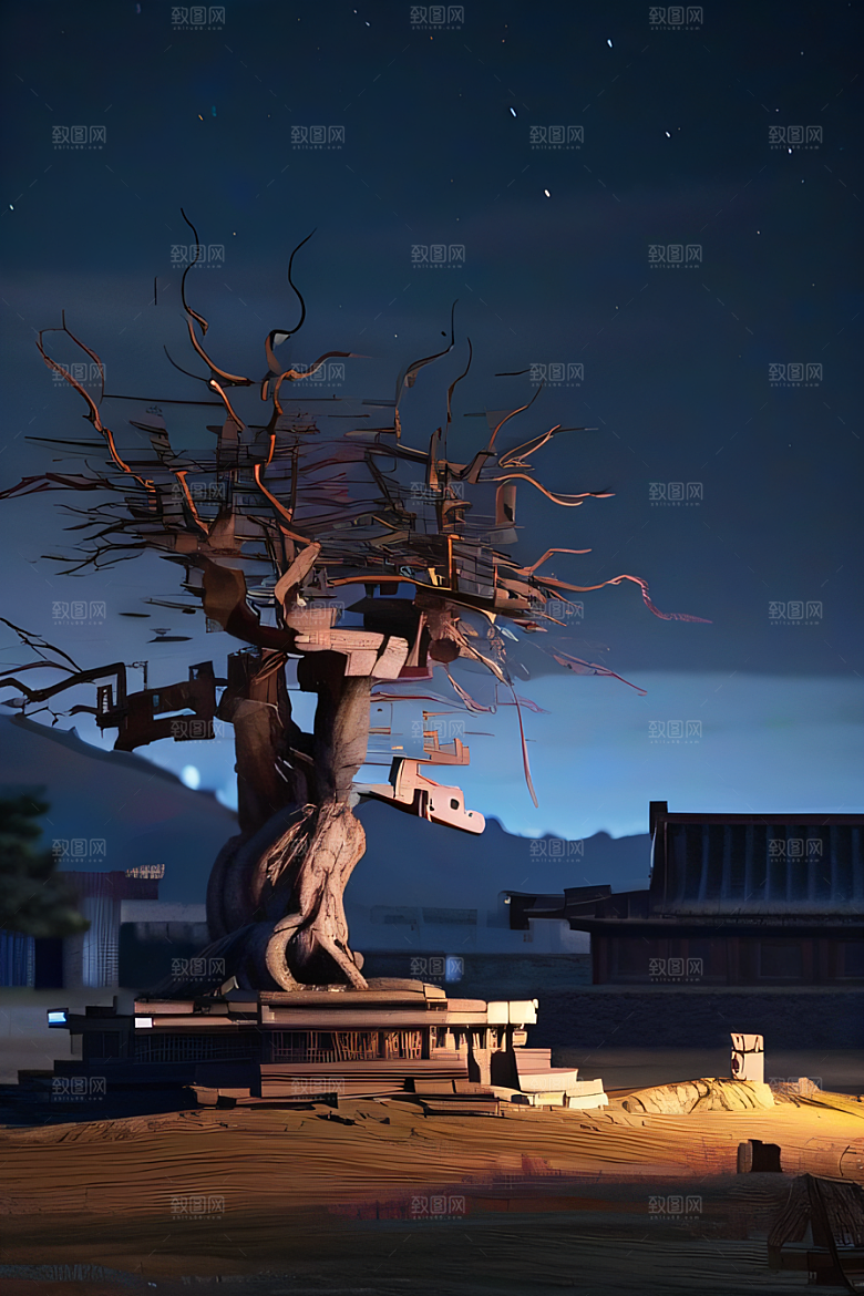 中国古代宫殿与城墙遗迹