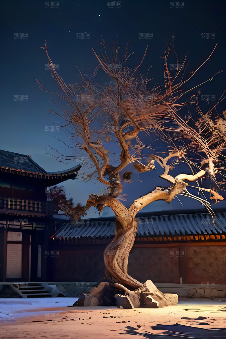 中国古代宫殿与城墙遗迹