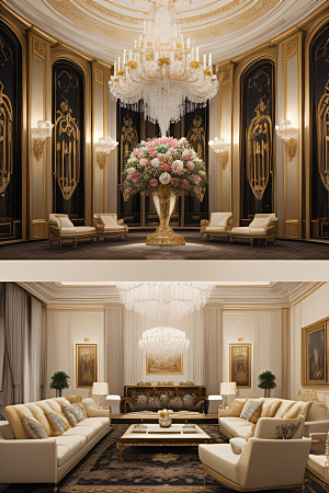 欧式风格客厅古典与现代的完美交融
