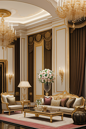 欧式风格客厅设计体验奢华与精致的极致享受