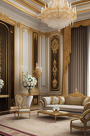 欧式风格客厅装修感受浓厚的欧洲文化氛围