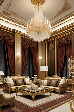 欧式风格客厅装修感受浓厚的欧洲文化氛围