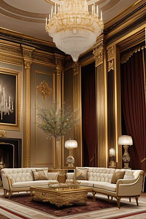 欧式风格客厅设计展现个性与独特魅力的空间