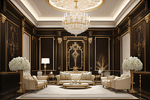 欧式风格客厅装饰展现高贵与品质的精致之选