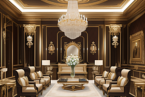 欧式风格客厅浪漫与典雅的融合之美