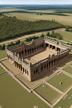 古代宫殿令人惊叹