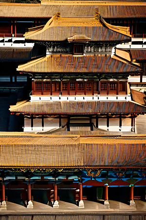 古老宫殿壮丽景色