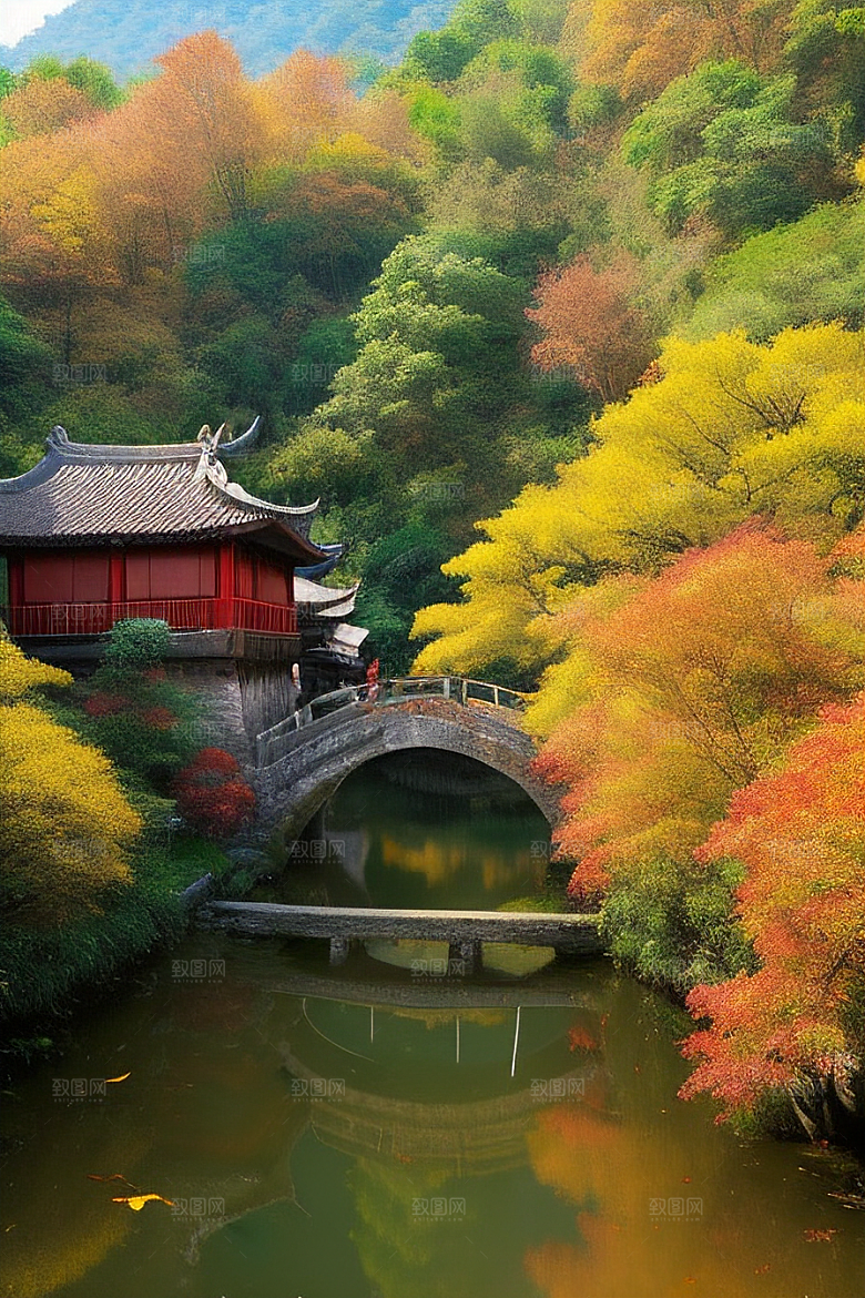 居住在内心和周围的永恒调色盘