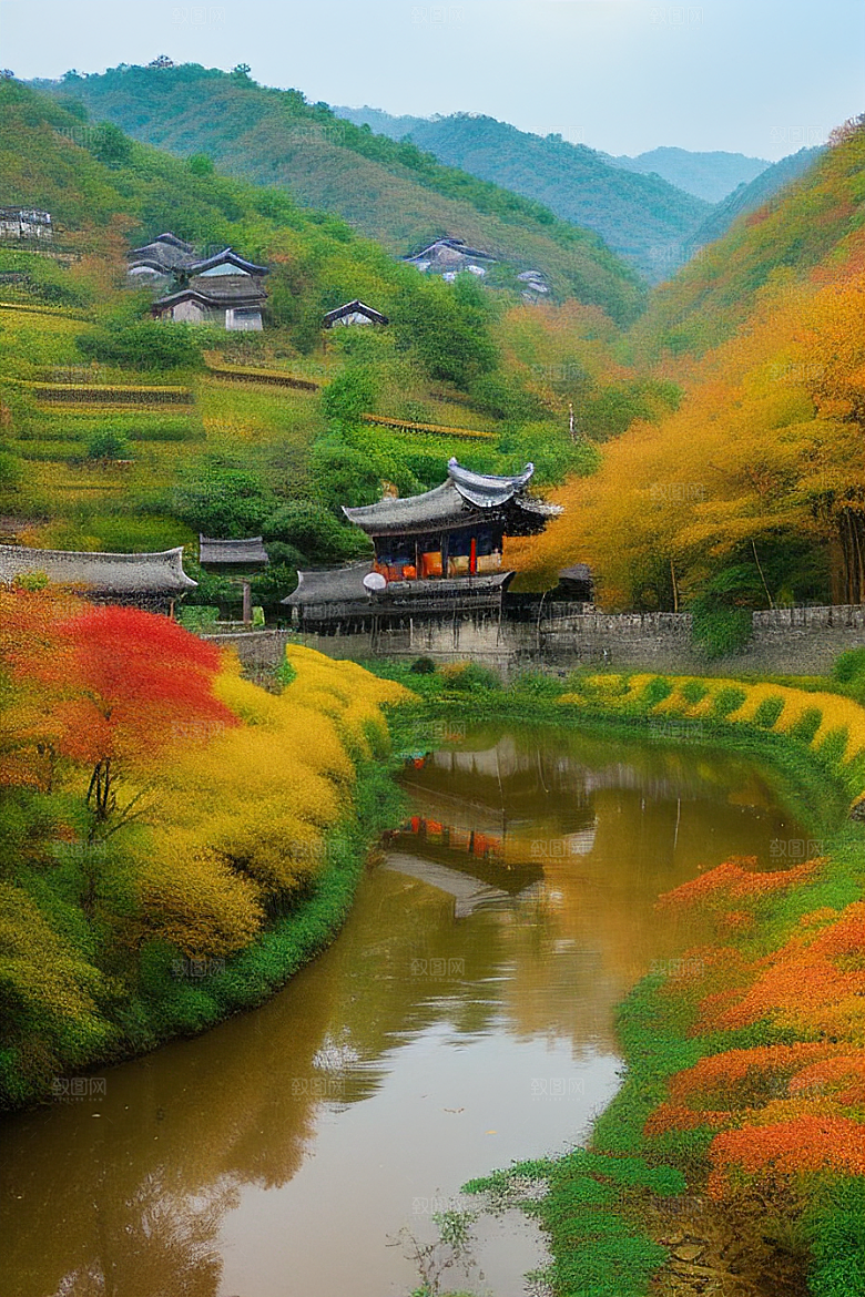 居住在内心和周围的永恒调色盘