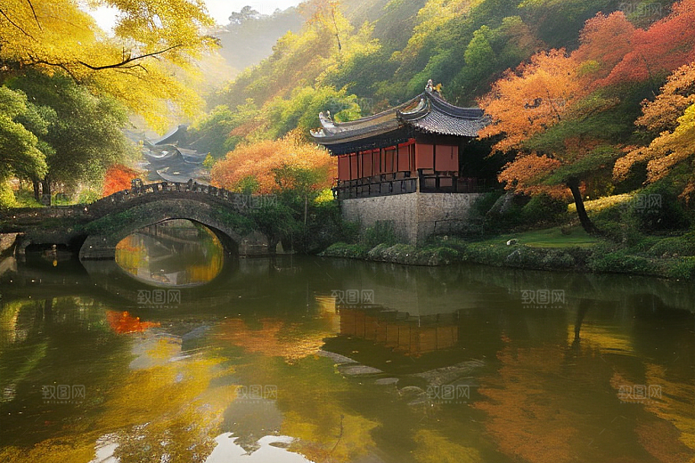 居住在内心和周围的永恒调色盘