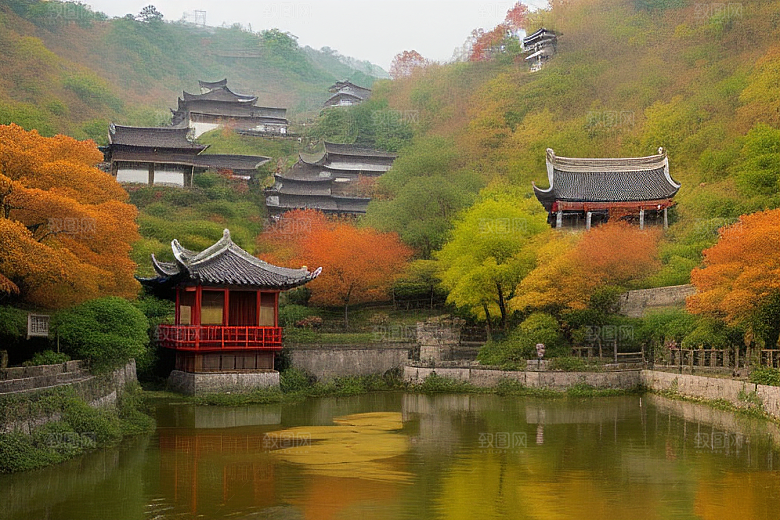 居住在内心和周围的永恒调色盘