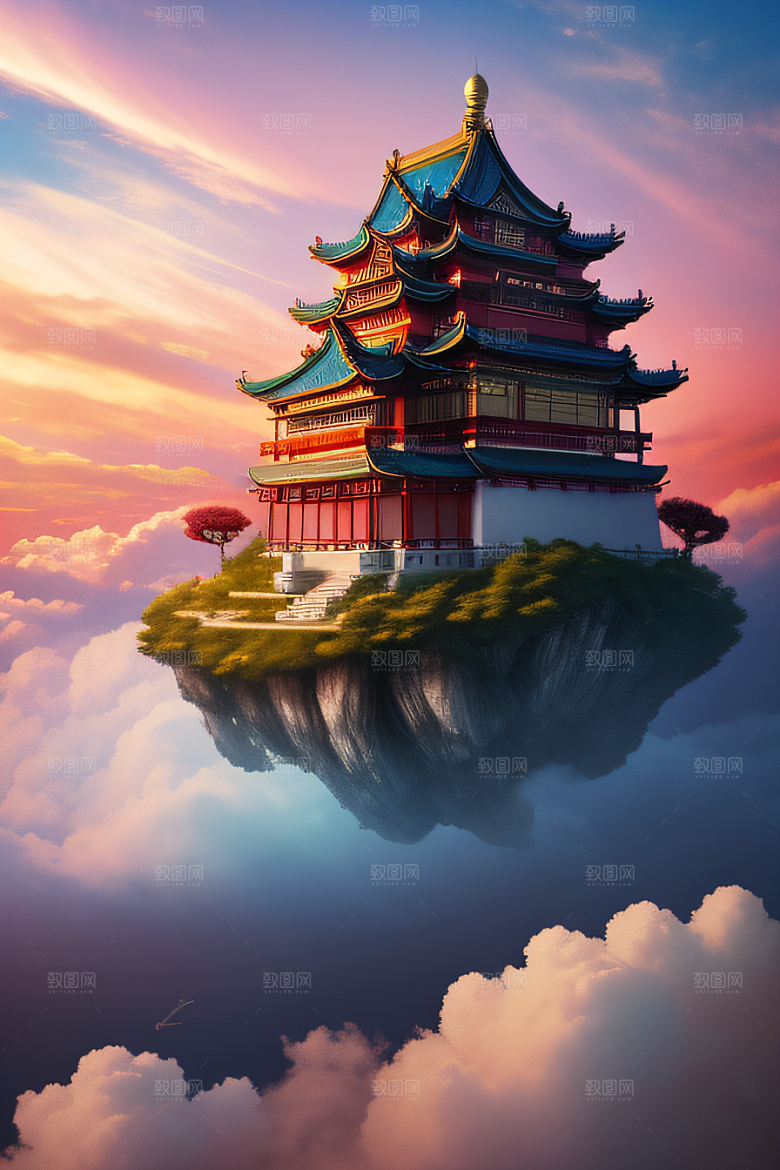 梦幻仙境中国神话的壮丽画卷