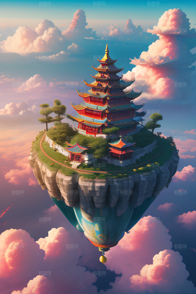 梦幻仙境中国神话的壮丽画卷