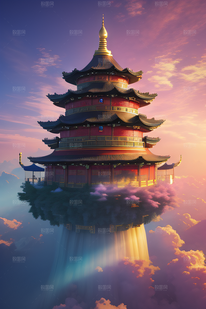 梦幻仙境中国神话的壮丽画卷