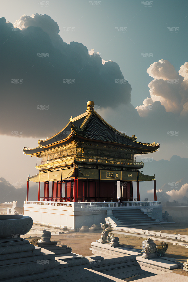 灿烂绚丽梦幻般的中国宫殿之美