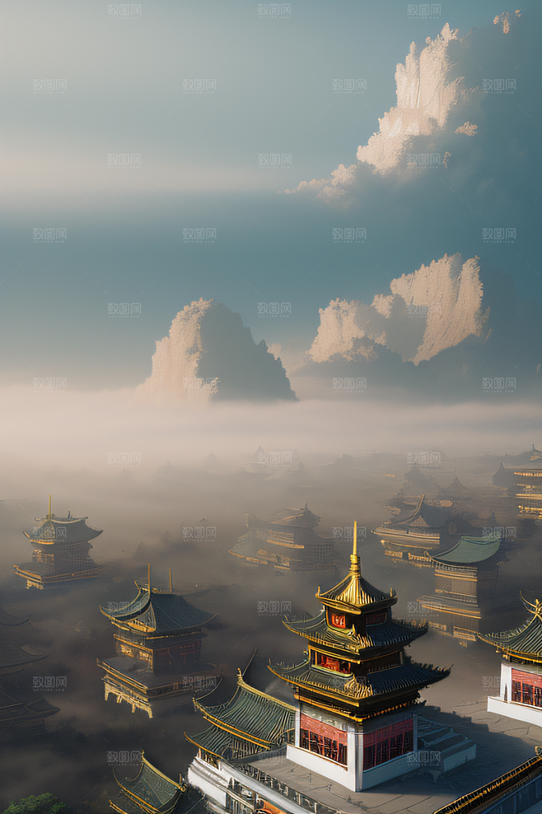 灿烂绚丽梦幻般的中国宫殿之美