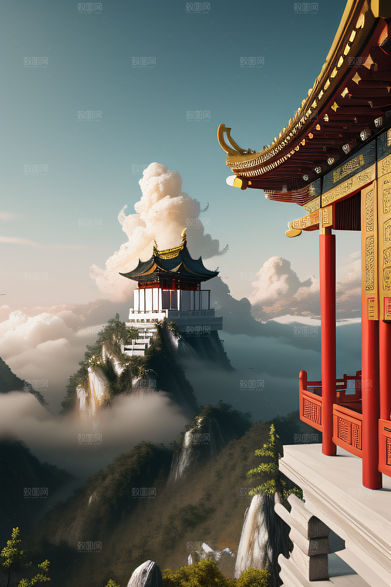 灿烂绚丽梦幻般的中国宫殿之美
