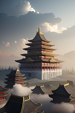 灿烂绚丽梦幻般的中国宫殿之美