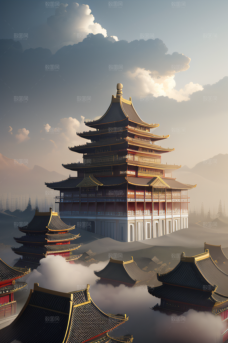 灿烂绚丽梦幻般的中国宫殿之美