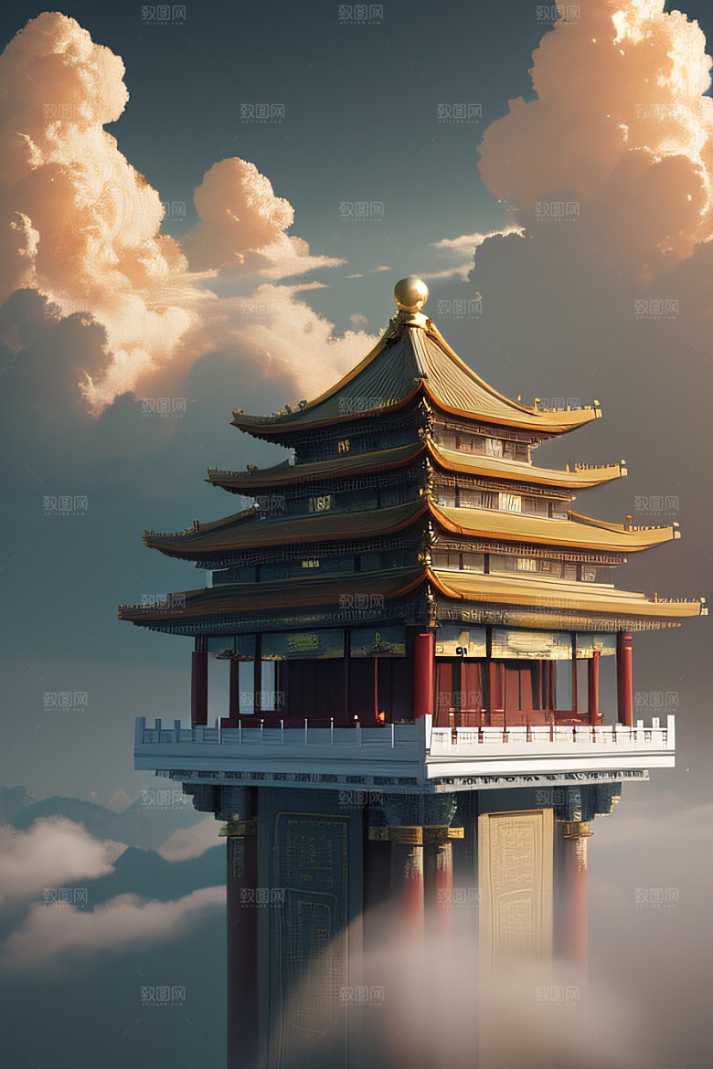 灿烂绚丽梦幻般的中国宫殿之美