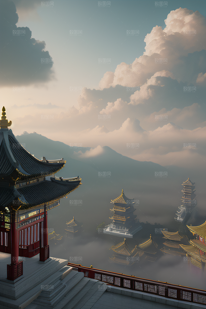 奇幻史诗超写实的中国仙境之旅