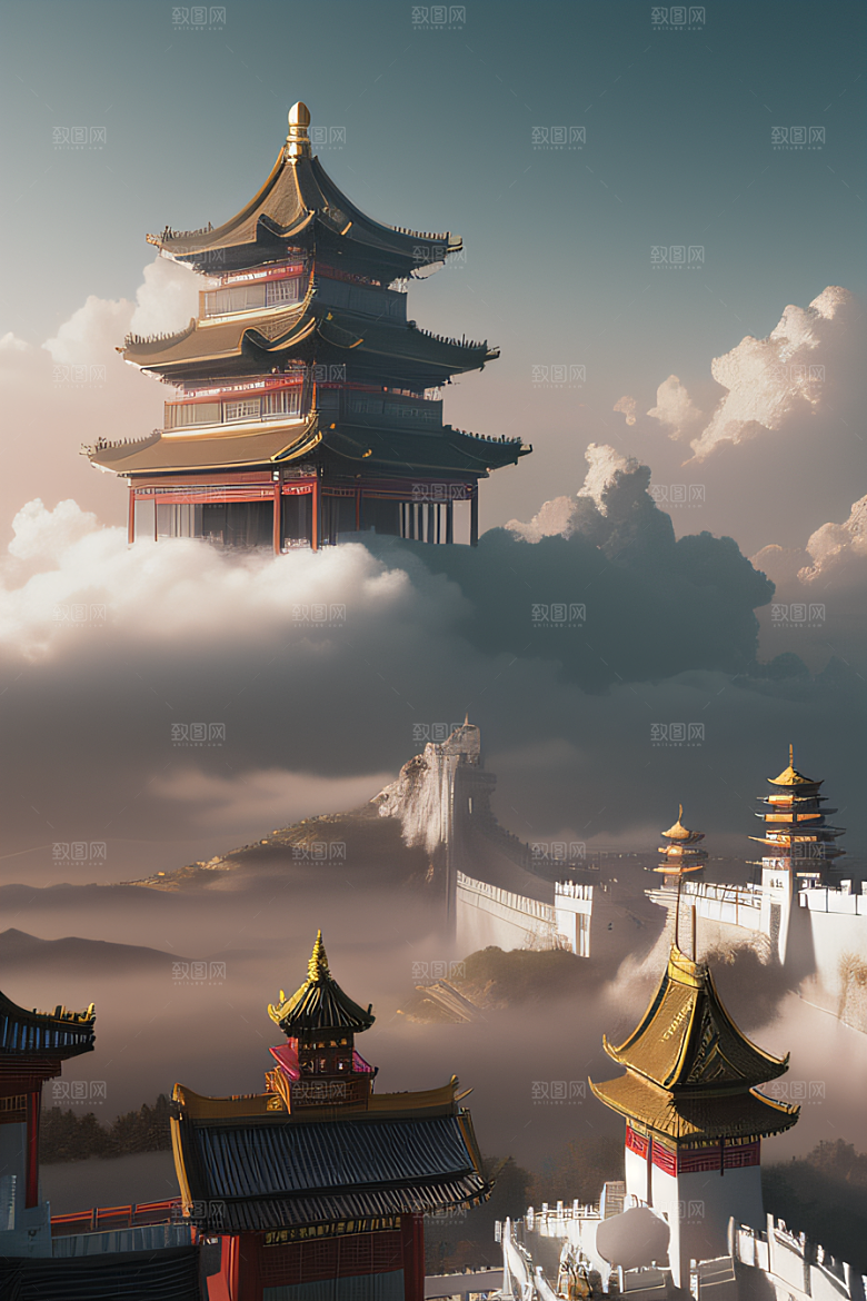 奇幻史诗超写实的中国仙境之旅