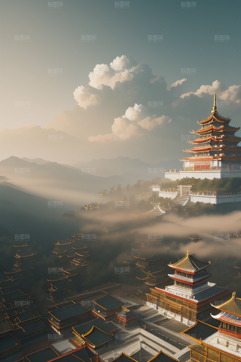 奇幻史诗超写实的中国仙境之旅