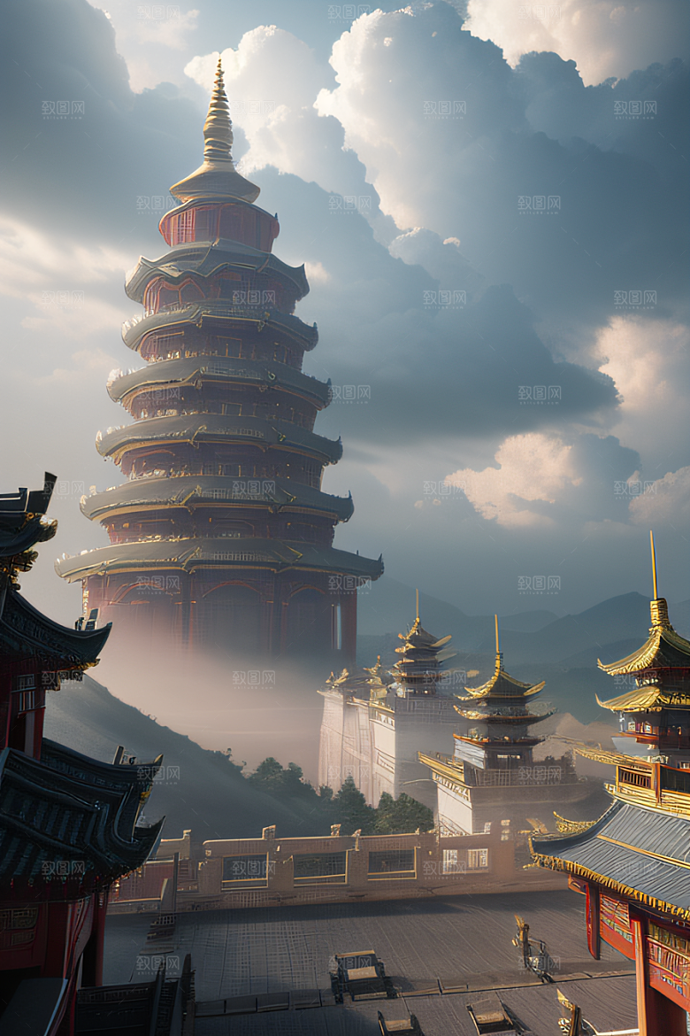 奇幻史诗超写实的中国仙境之旅