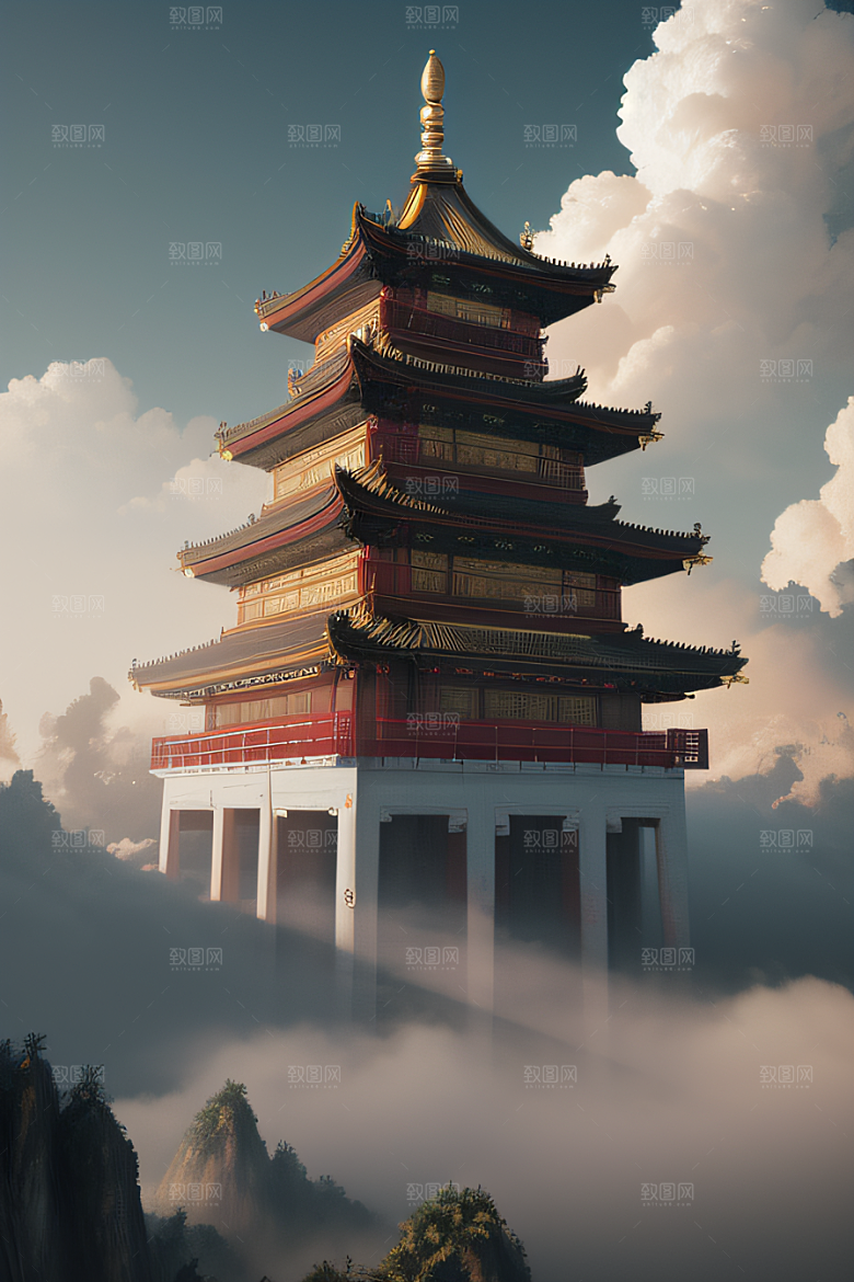 奇幻史诗超写实的中国仙境之旅