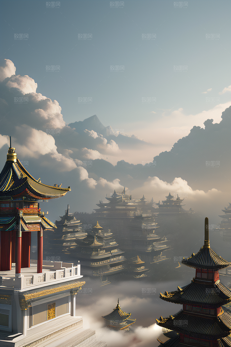 奇幻史诗超写实的中国仙境之旅