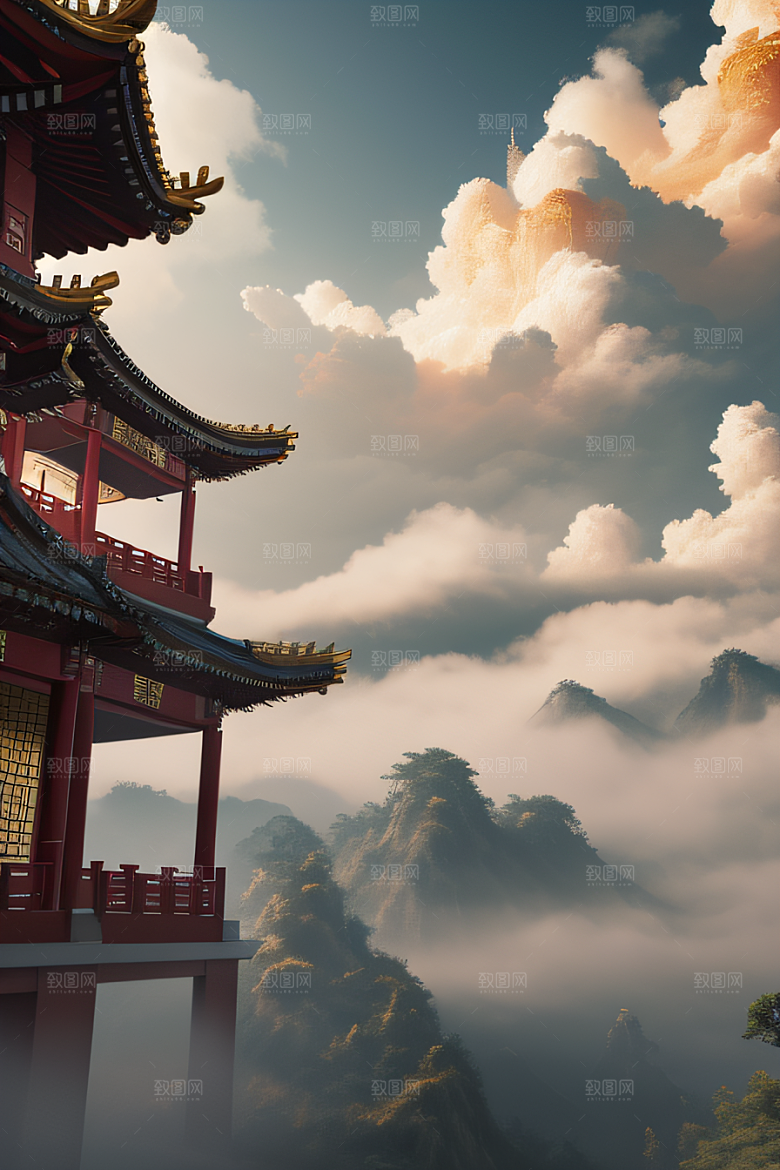 眩目瑰丽华美细节的中国宫殿艺术