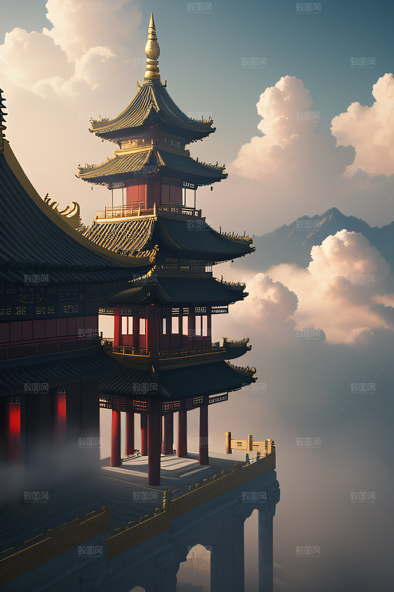眩目瑰丽华美细节的中国宫殿艺术
