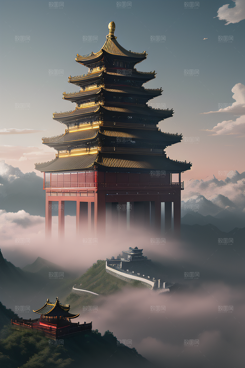 眩目瑰丽华美细节的中国宫殿艺术