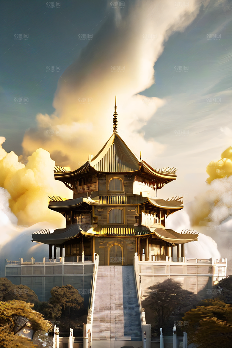 空灵之境令人叹为观止的中国宫殿