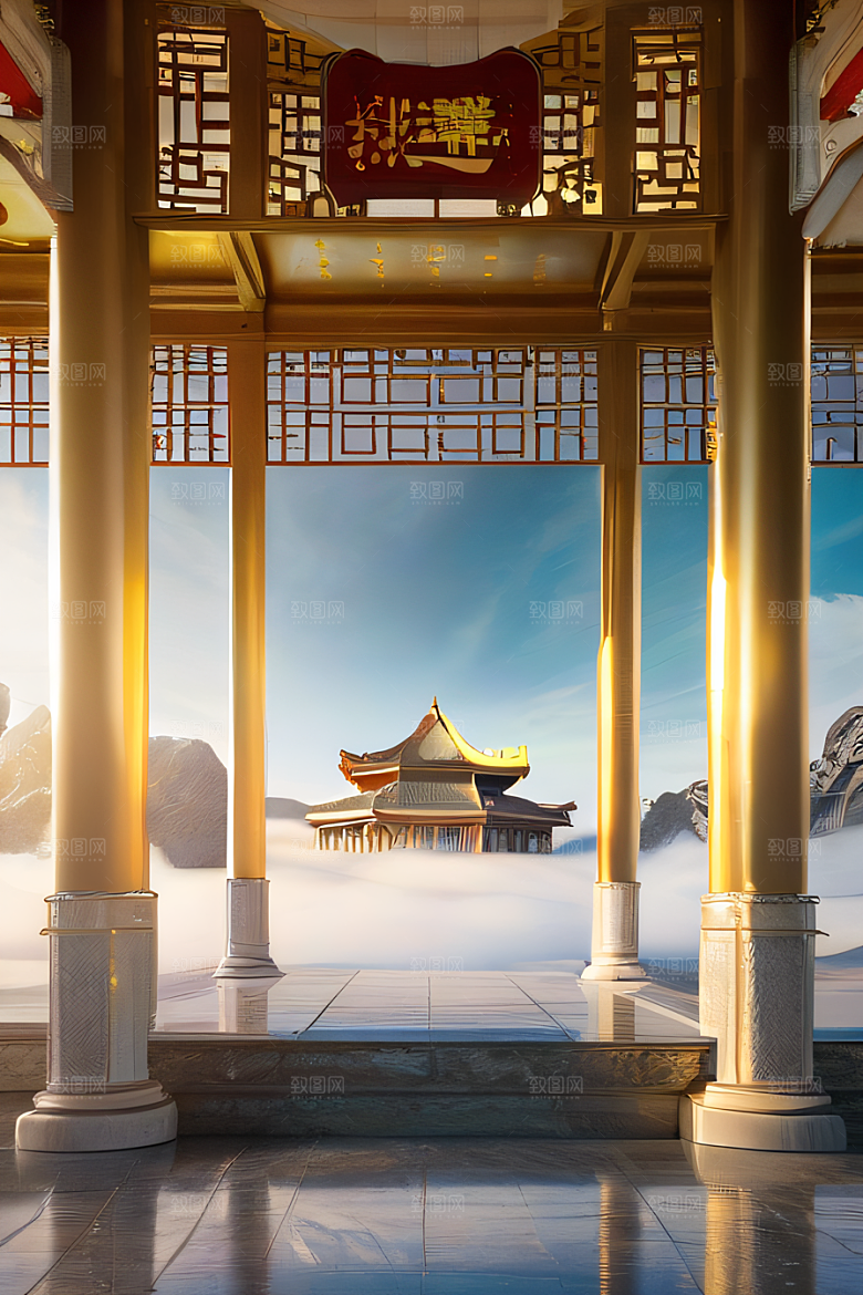 空灵之境令人叹为观止的中国宫殿