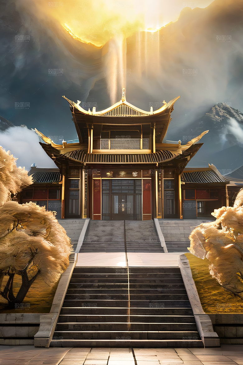 空灵之境令人叹为观止的中国宫殿