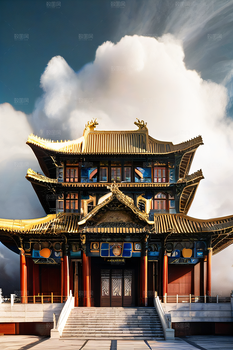 空灵之境令人叹为观止的中国宫殿