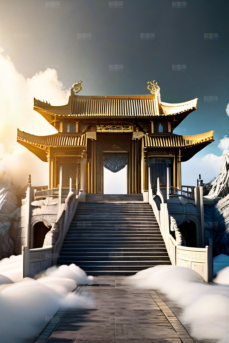 空灵之境令人叹为观止的中国宫殿