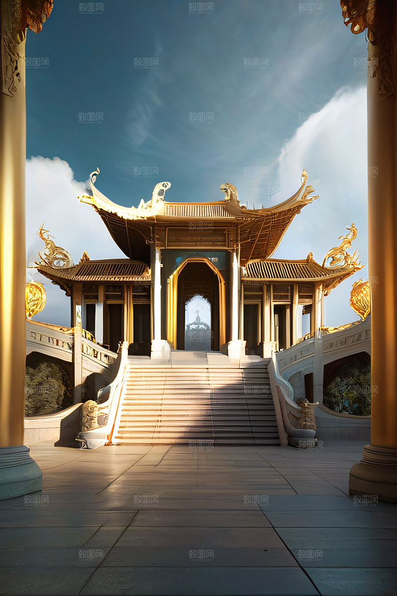空灵之境令人叹为观止的中国宫殿