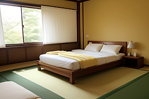 卧室设计展现自然与舒适的和风之境