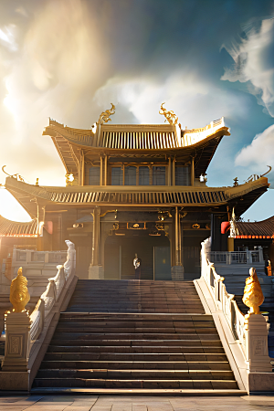 空灵之境令人叹为观止的中国宫殿