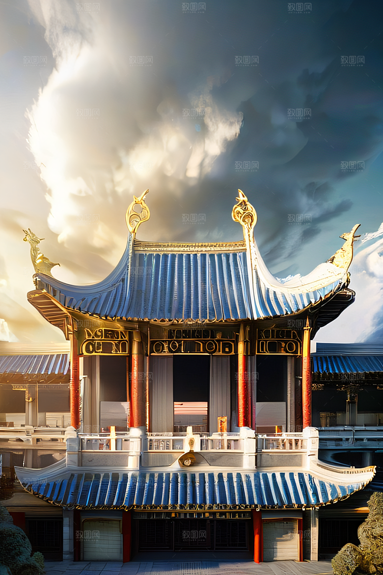 空灵之境令人叹为观止的中国宫殿