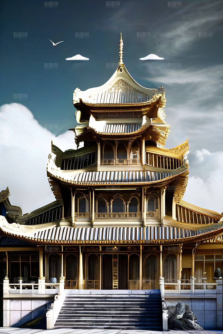空灵之境令人叹为观止的中国宫殿