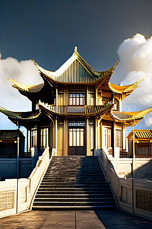 空灵之境令人叹为观止的中国宫殿