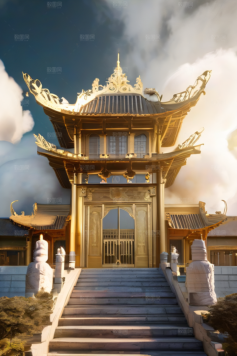灿烂绚丽梦幻般的中国宫殿之美