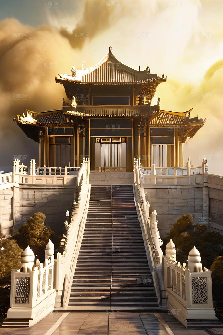 灿烂绚丽梦幻般的中国宫殿之美