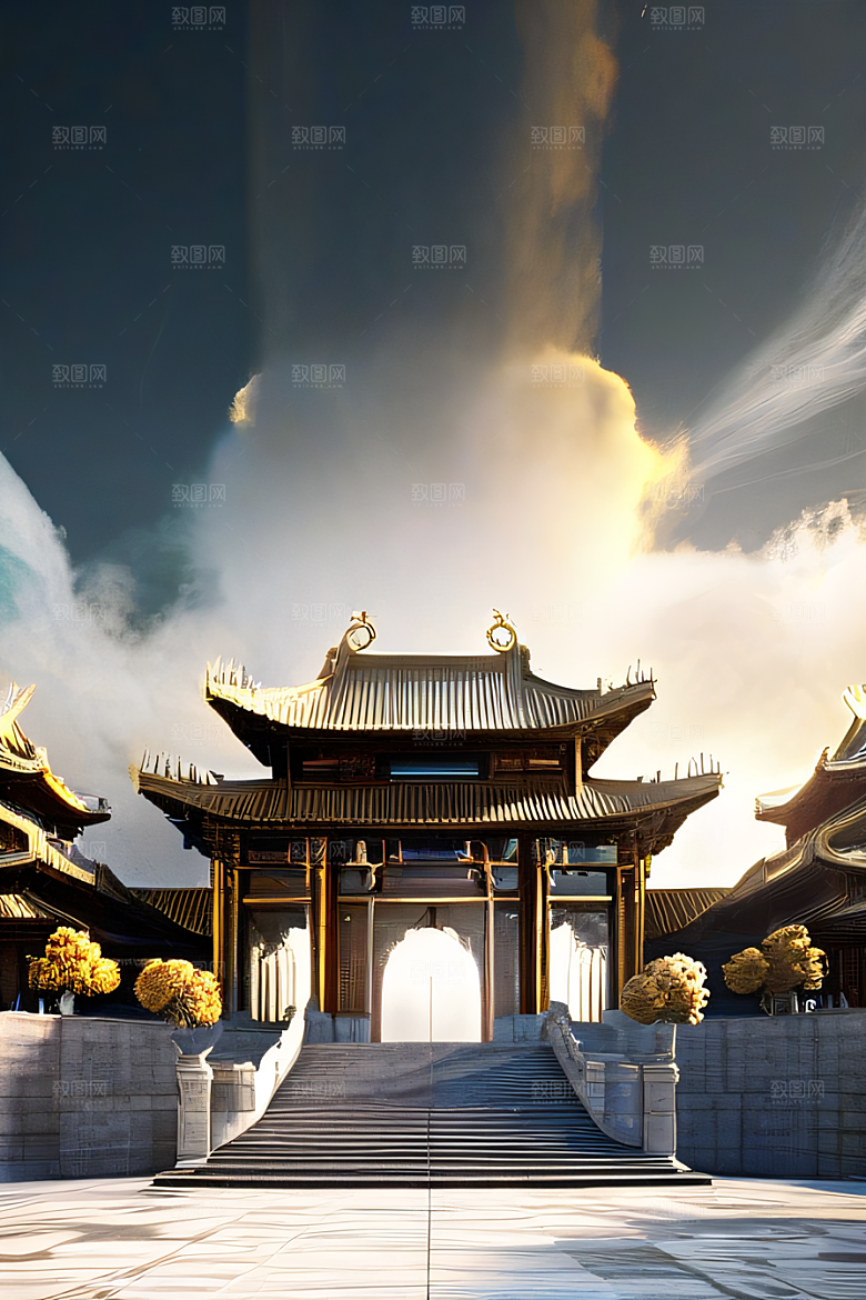 灿烂绚丽梦幻般的中国宫殿之美