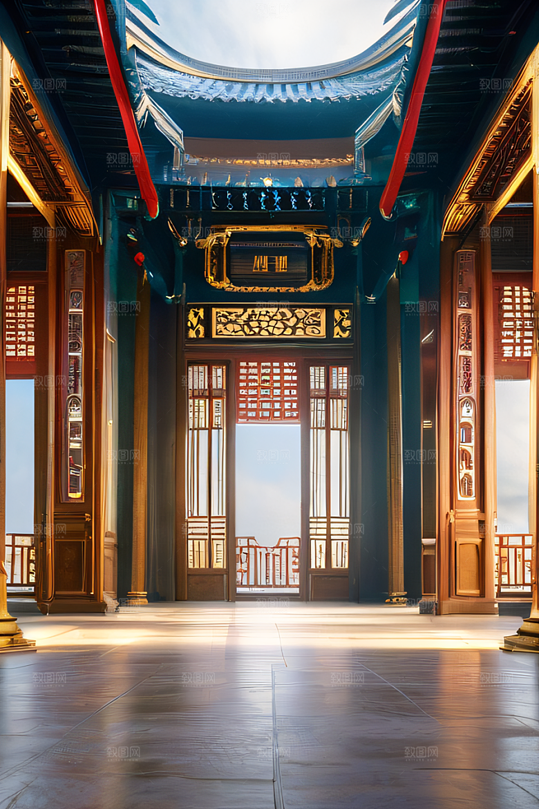 灿烂绚丽梦幻般的中国宫殿之美