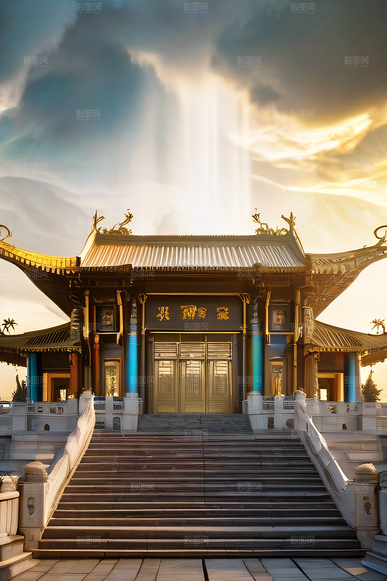 灿烂绚丽梦幻般的中国宫殿之美