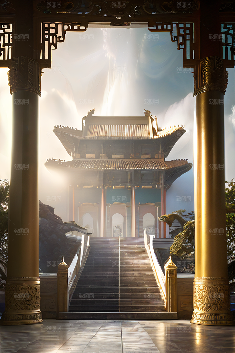 灿烂绚丽梦幻般的中国宫殿之美
